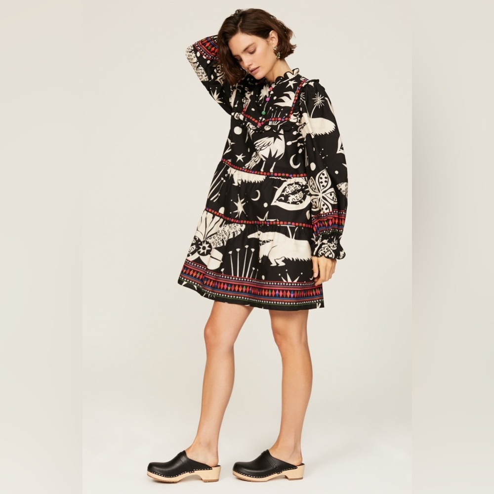 Farm Rio Cerrado Sky Mini Dress EEUC Large